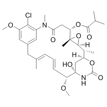 Ansamitocin P-3结构式