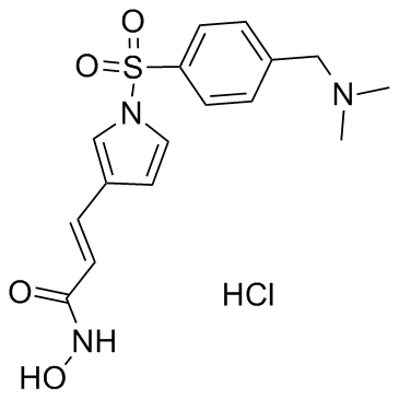 Resminostat hydrochloride结构式