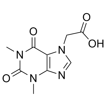Acefylline结构式