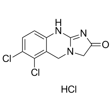 Anagrelide hydrochloride结构式