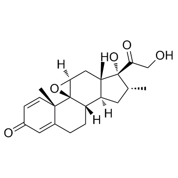 Dexamethasone 9,11-epoxide结构式