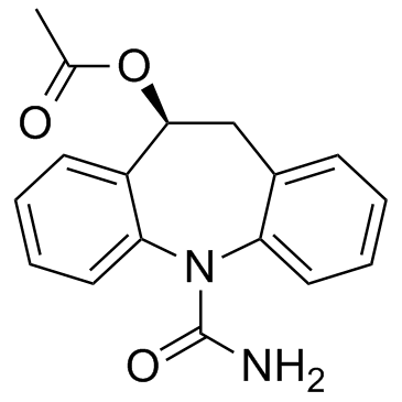 Eslicarbazepine acetate结构式