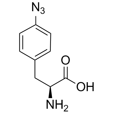 4-Azido-L-phenylalanine结构式