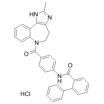 Conivaptan hydrochloride结构式