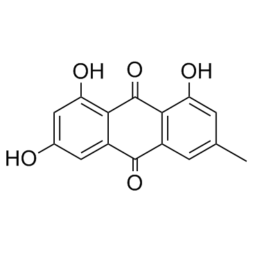 Emodin结构式