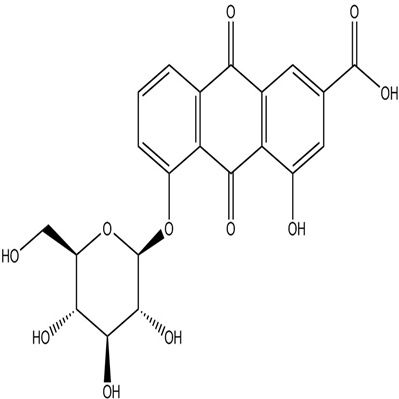 大黄酸-8-O-β-D-葡萄糖苷34298-86-7