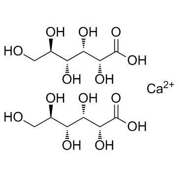 Gluconate Calcium结构式