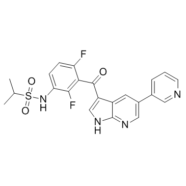 BRAF inhibitor结构式