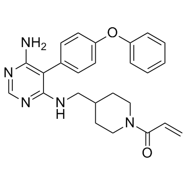 Evobrutinib结构式
