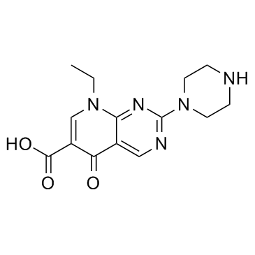 Pipemidic acid结构式