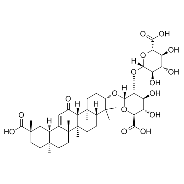 Glycyrrhizic acid结构式