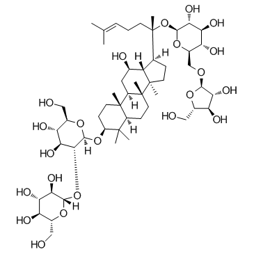 Ginsenoside Rc结构式
