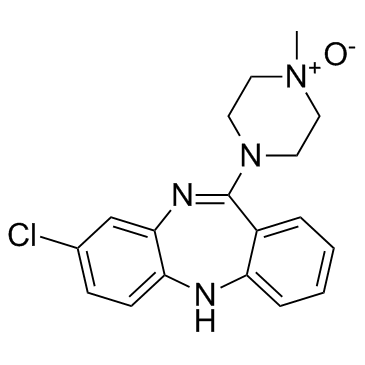 Clozapine N-oxide结构式