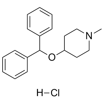 Diphenylpyraline hydrochloride结构式