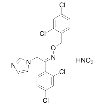 Oxiconazole nitrate结构式