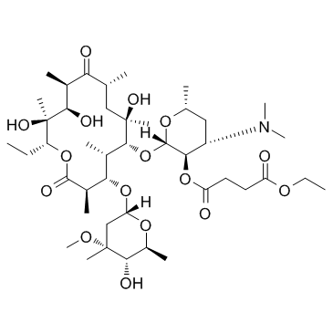 Erythromycin Ethylsuccinate结构式