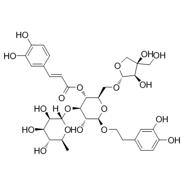 Forsythoside B结构式