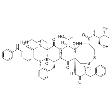 Octreotide结构式
