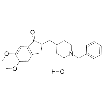 Donepezil Hydrochloride结构式