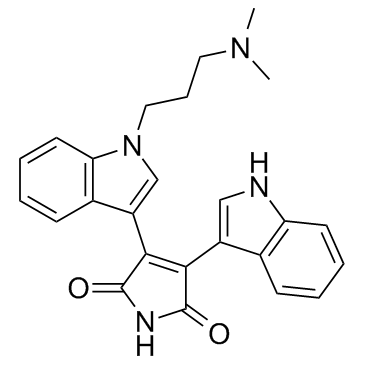 Bisindolylmaleimide I结构式