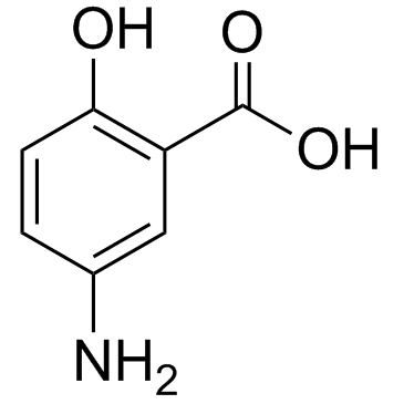 5-Aminosalicylic acid结构式