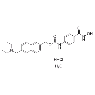 Givinostat hydrochloride monohydrate结构式