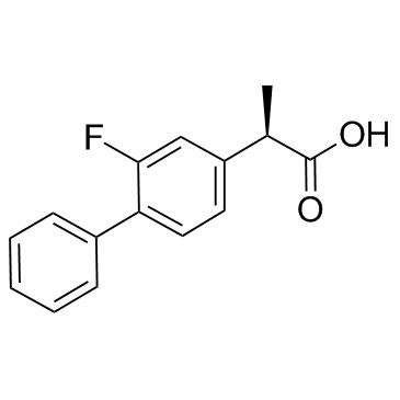 (R)-Flurbiprofen结构式