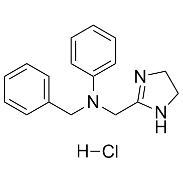 Antazoline hydrochloride结构式