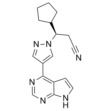 Ruxolitinib结构式