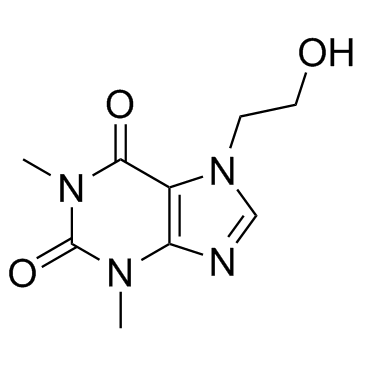 Etofylline结构式