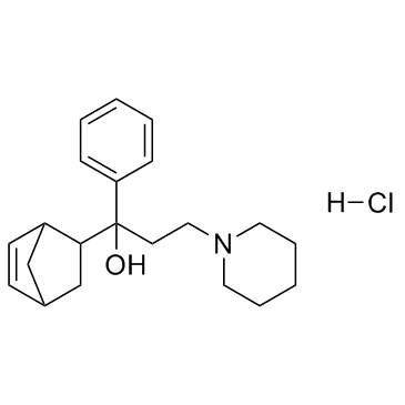 Biperiden Hydrochloride结构式