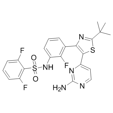 Dabrafenib结构式