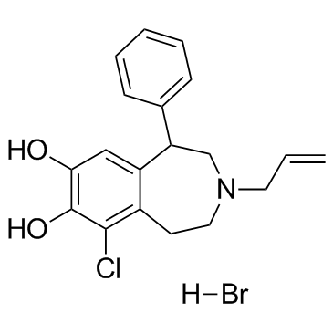 SKF-82958 hydrobromide结构式