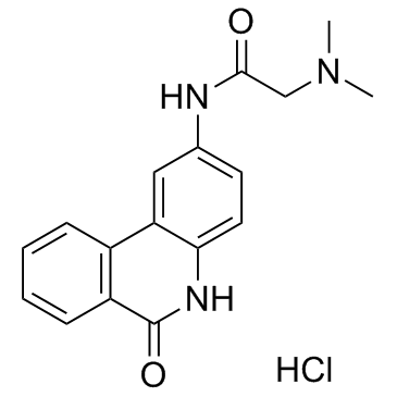 PJ34 hydrochloride结构式