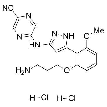 LY2606368 dihydrochloride结构式