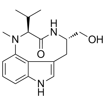 (-)-Indolactam V结构式