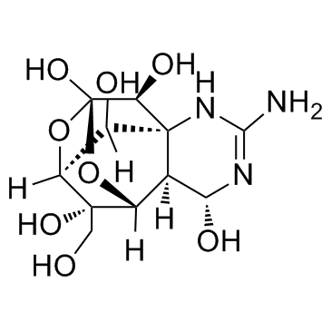 Tetrodotoxin结构式