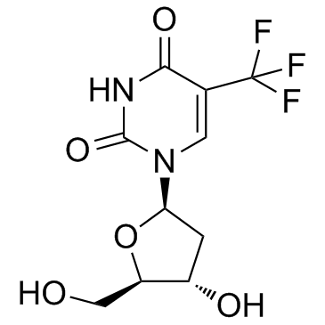Trifluorothymidine结构式