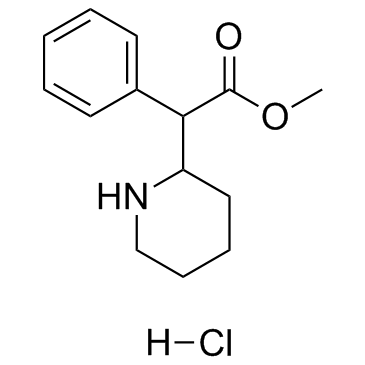 Methylphenidate hydrochloride结构式