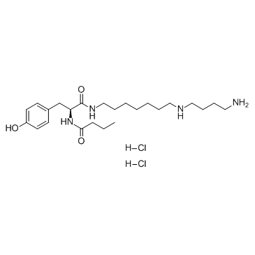 Philanthotoxin 74 dihydrochloride结构式