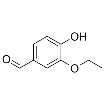 Ethylvanillin结构式