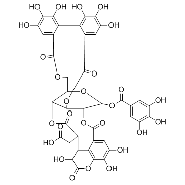 Chebulagic acid结构式