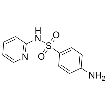 Sulfapyridine结构式