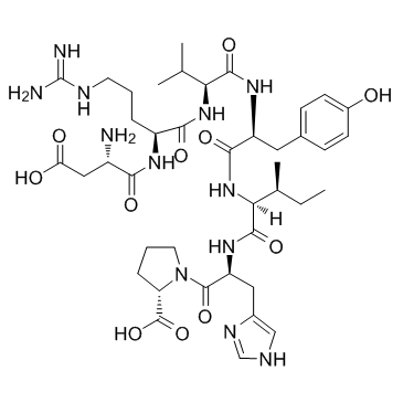 Angiotensin 1-7结构式