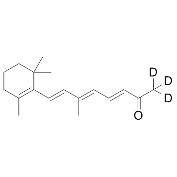 β-Apo-13-carotenone D3结构式