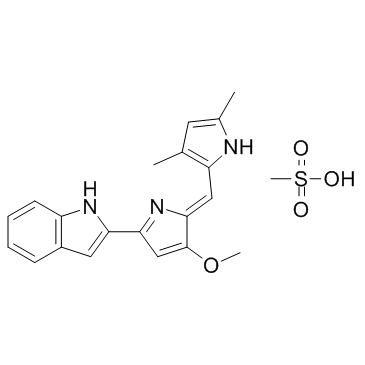 Obatoclax结构式