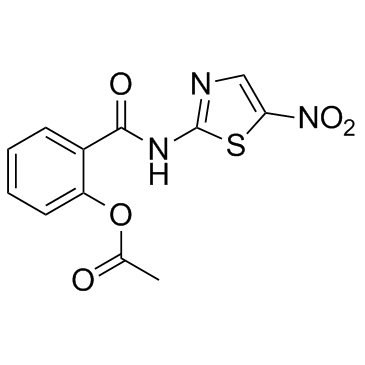 Nitazoxanide结构式
