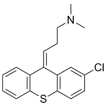 Chlorprothixene结构式
