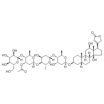Lanatoside C结构式
