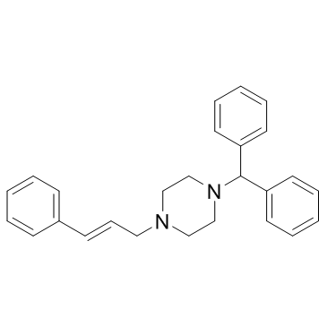 Cinnarizine结构式